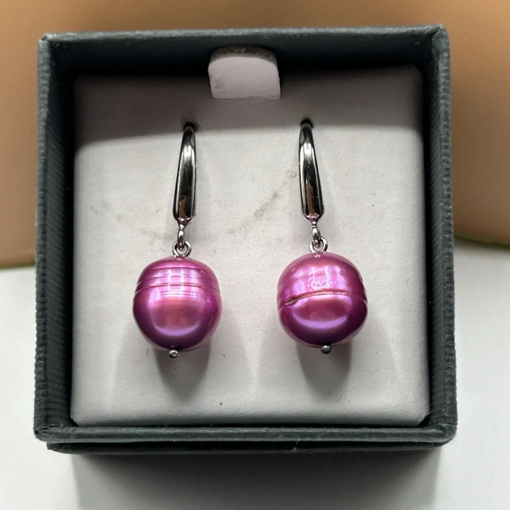 Honora Pink Pearl Jewelry Set – Necklace, 3 Bracelets & Earrings - Picture 4 of 6